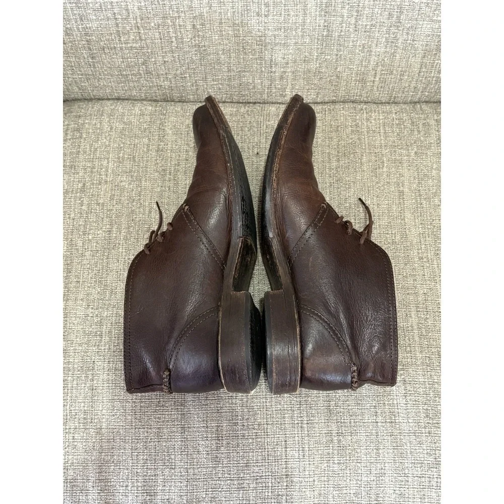 Men's Frye Bowery Chukka Brown Leather Size 11D